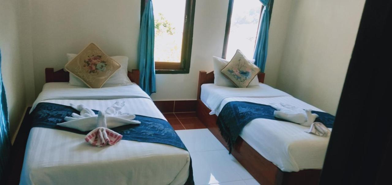 Villa Mekong Guesthouse Muang Pakbèng Стая снимка